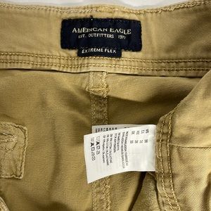 American Eagle.  Extreme Flex.  Size 38. Khaki shorts